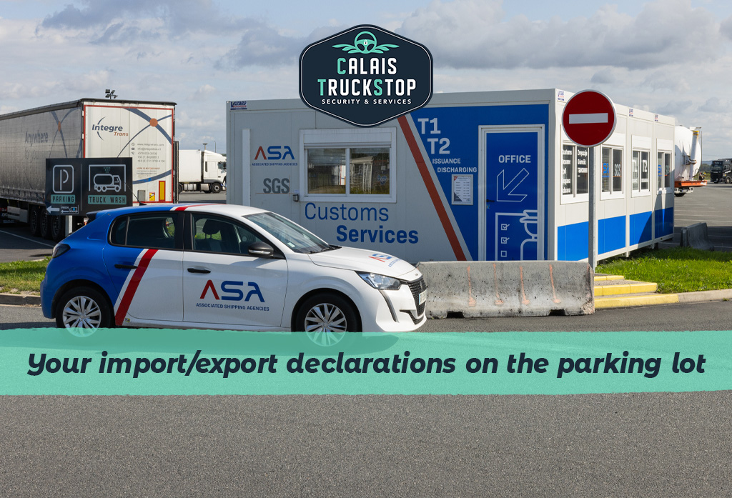 Simplify your customs formalities when parking